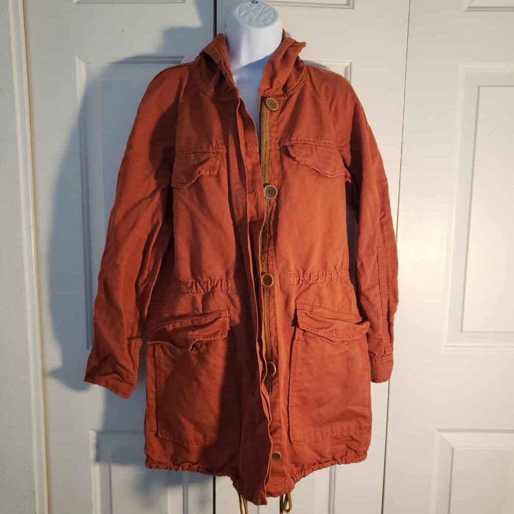 Loft brand hooded jacket size s